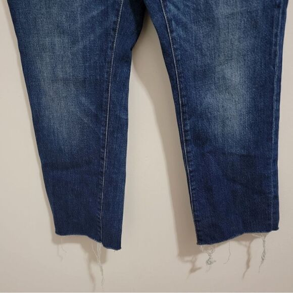 MADEWELL The High-Rise Slim Boyjean Medium Wash Size 29 - Picture 11 of 16